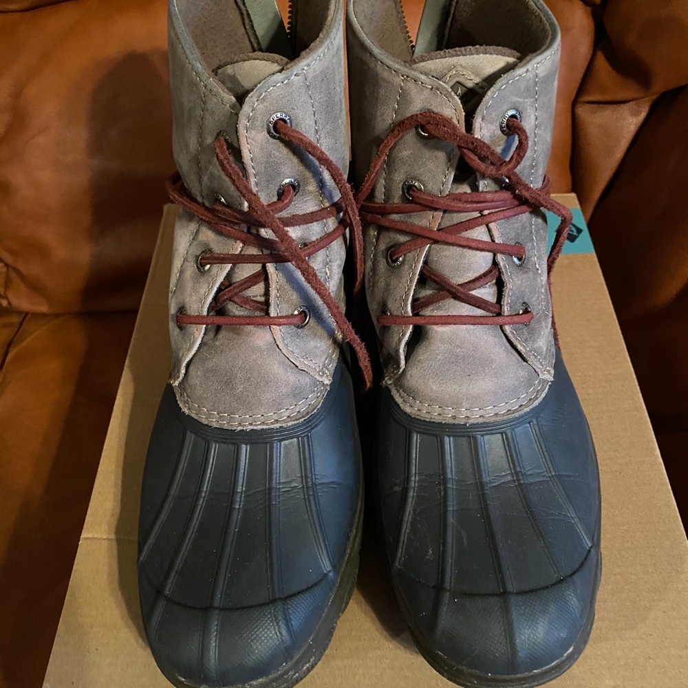 SPERRY Saltwater Wedge Duck Boots